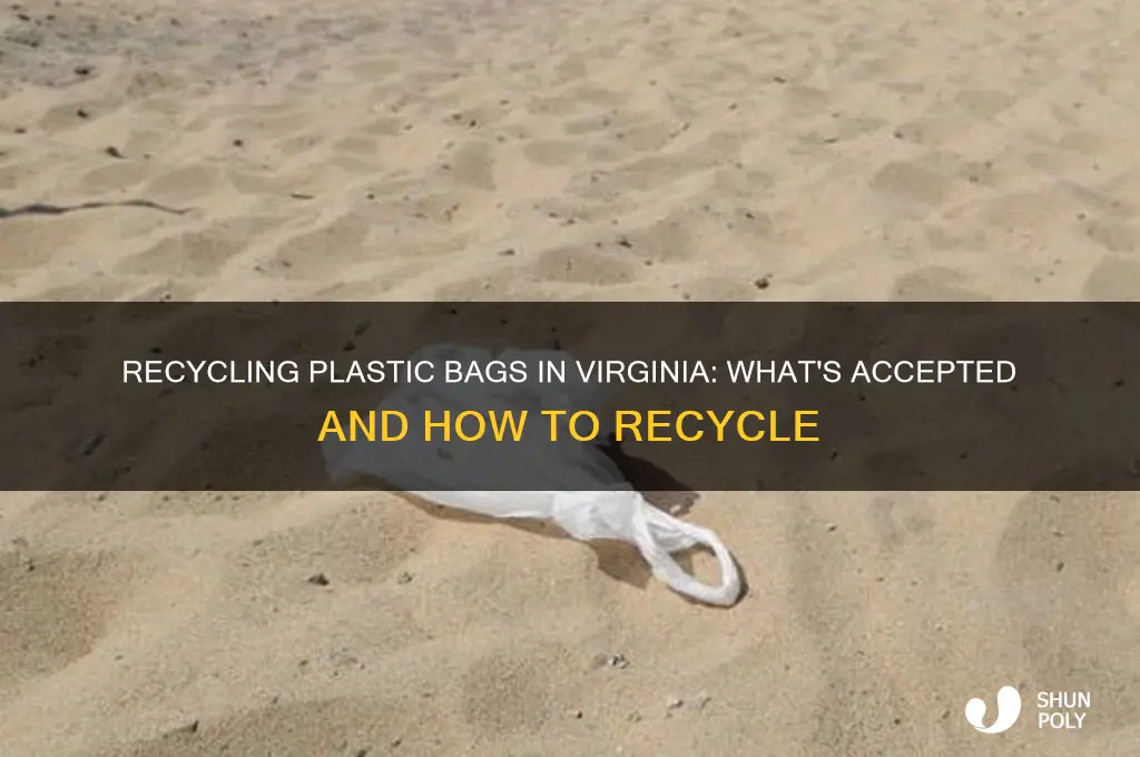 what plastic bags are recyclable in virginia