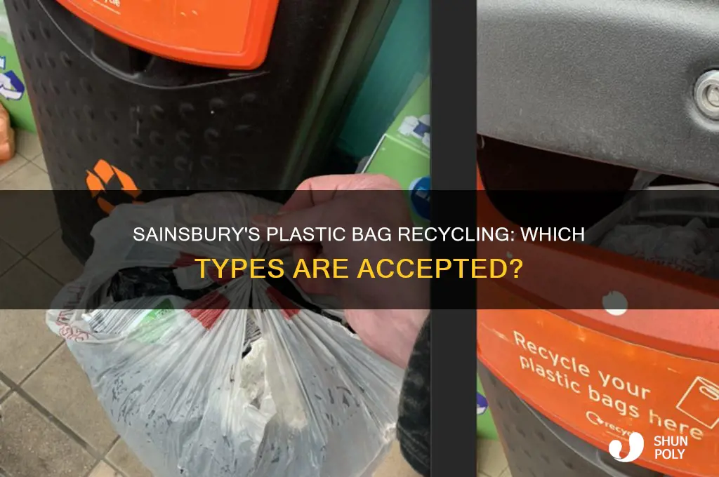 what plastic bags can be recycled at sainsburys