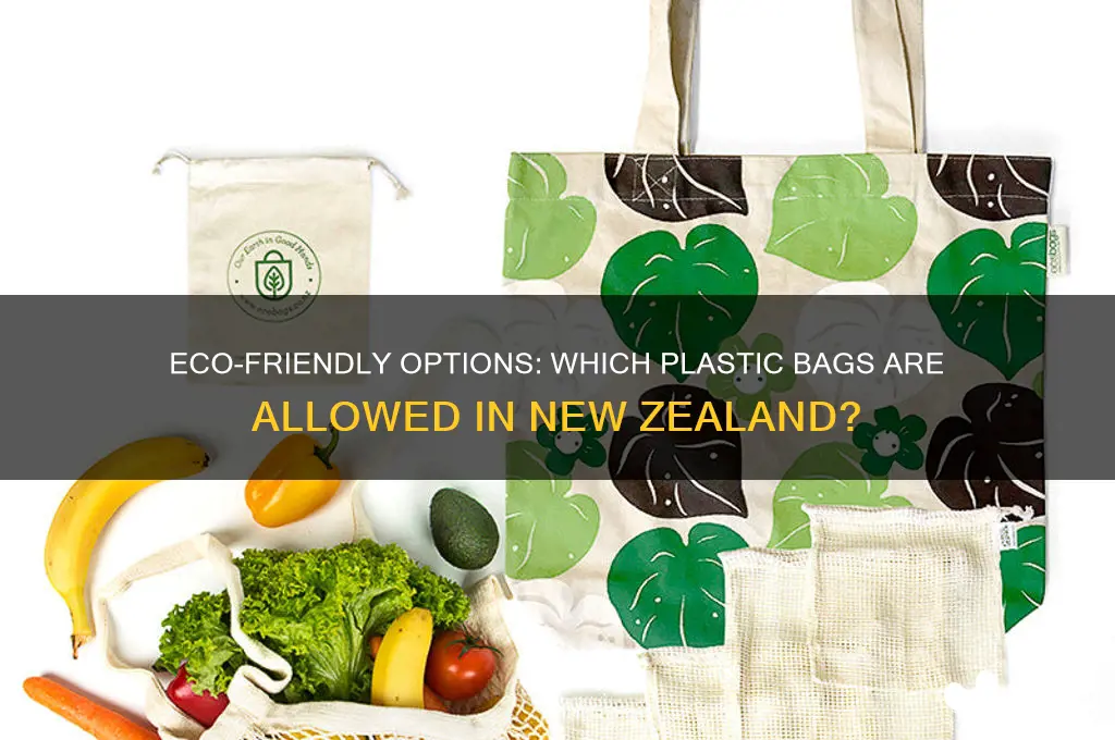 what plastic bags can be used in nz