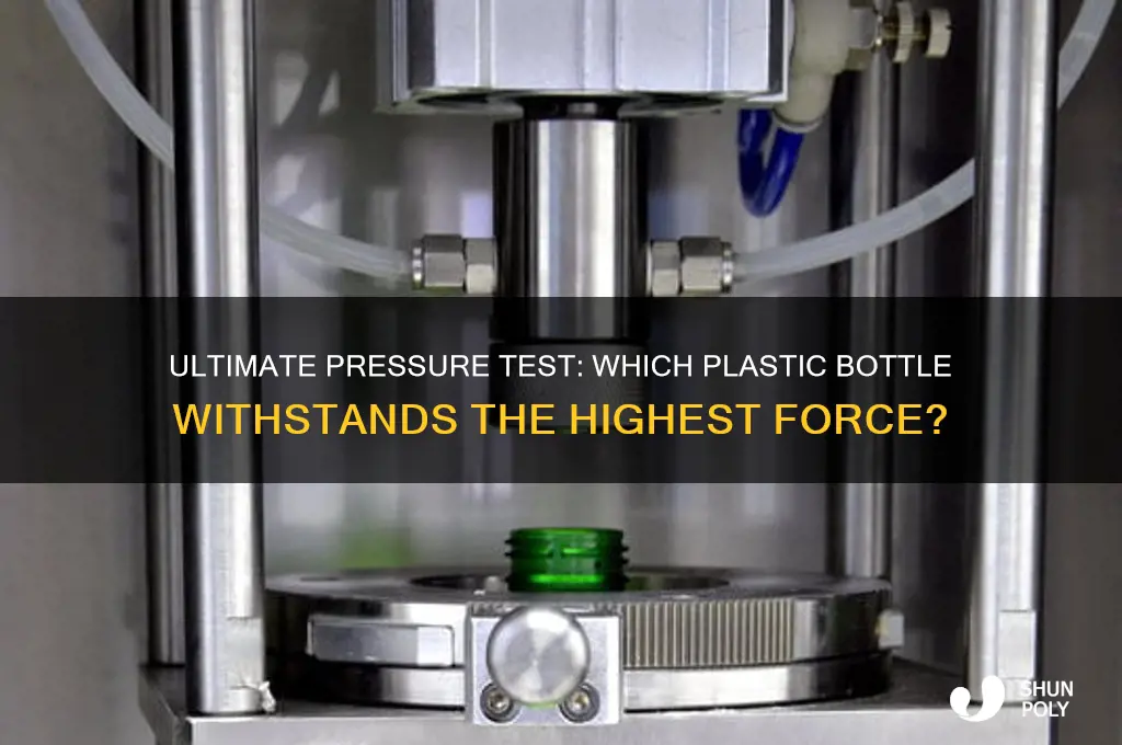 what plastic bottle holds the most pressure