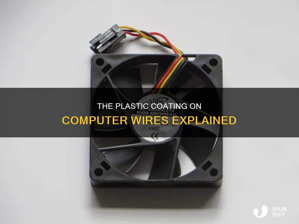 what plastic coating is on computer wire