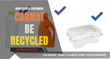 Plastic Containers: Unrecyclable Types Revealed