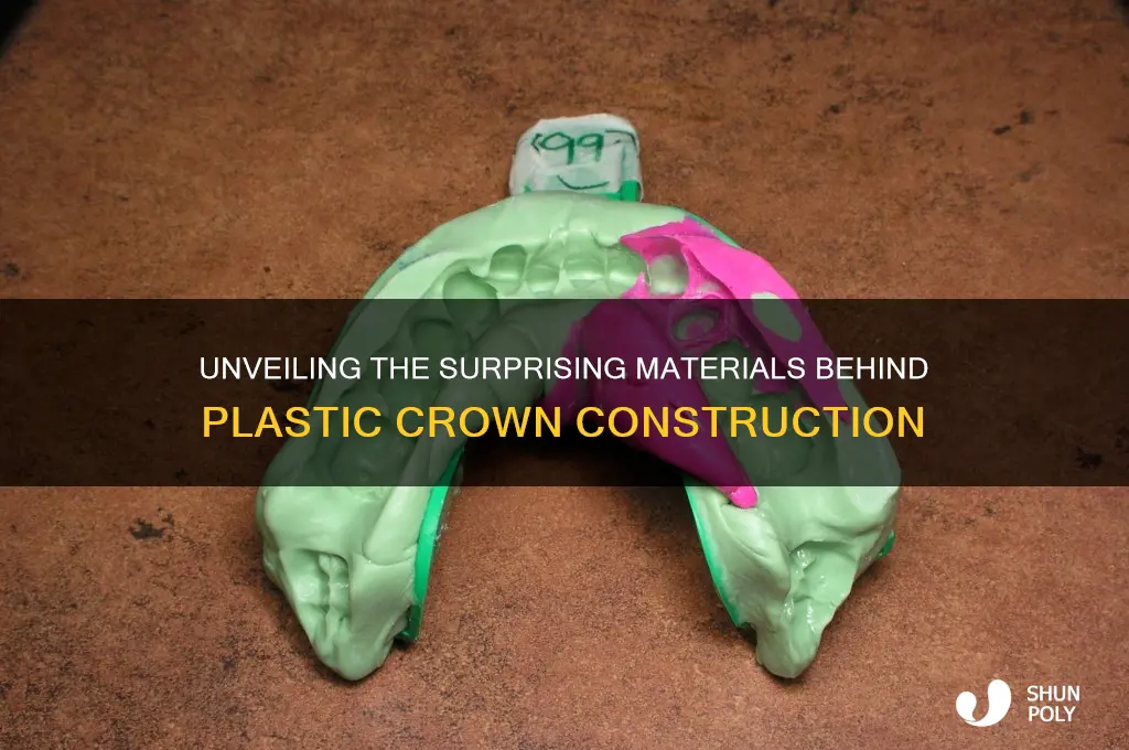 what plastic crown make out of