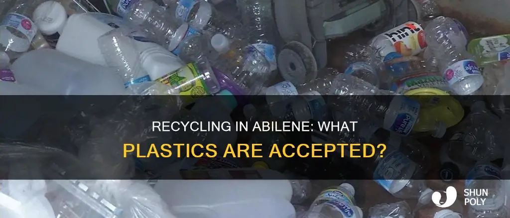 what plastic does abilene recycle