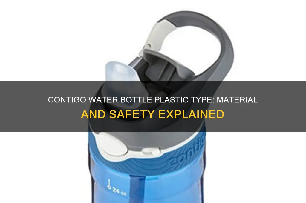 what plastic does contigo water bottle use