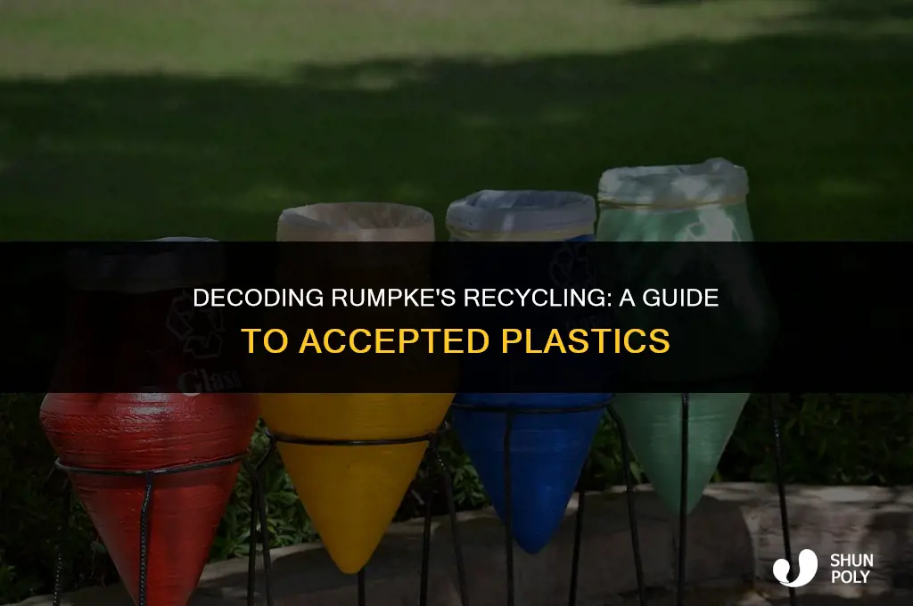 what plastic does rumpke take