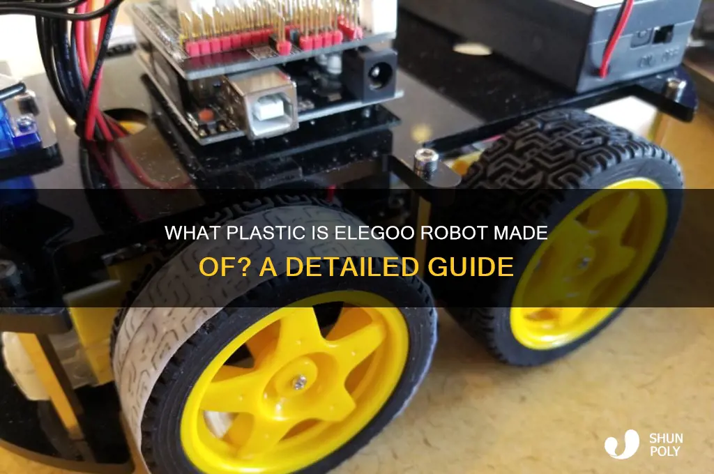 what plastic elegoo robot made