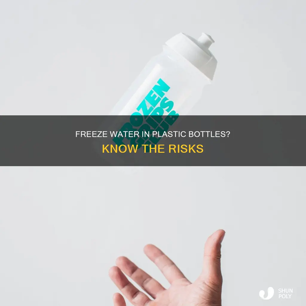 what plastic freeze water in drinking