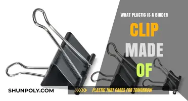 What Material is a Binder Clip Made Of: Unveiling the Plastic Mystery
