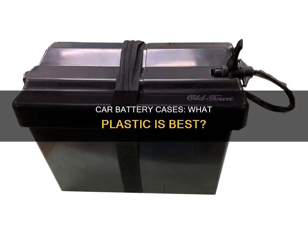 what plastic is a car battery case