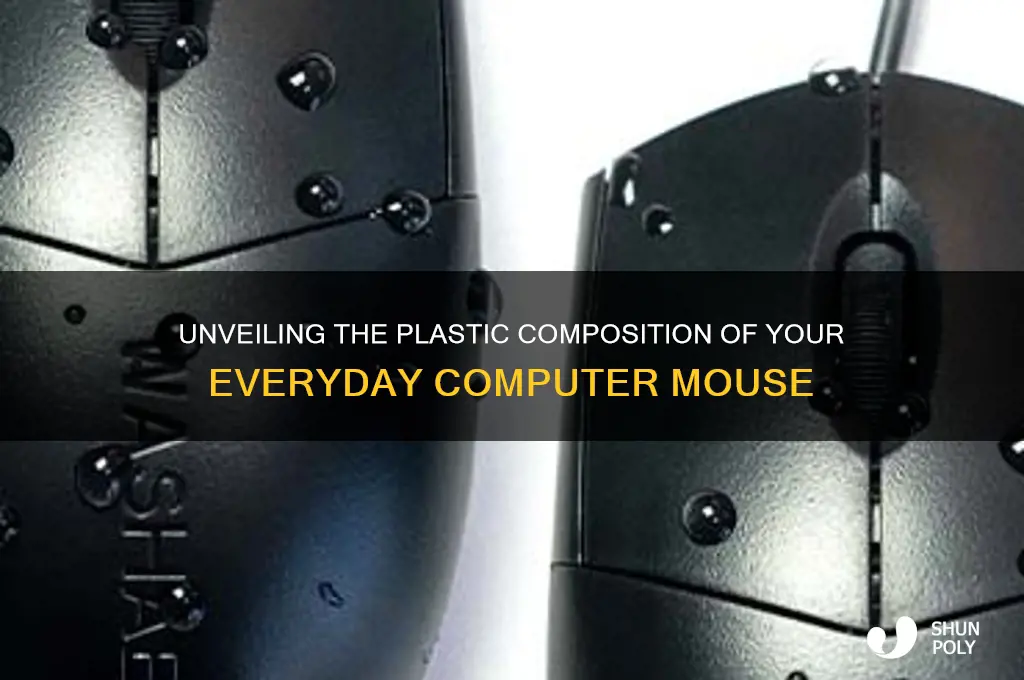 what plastic is a computer mouse made from