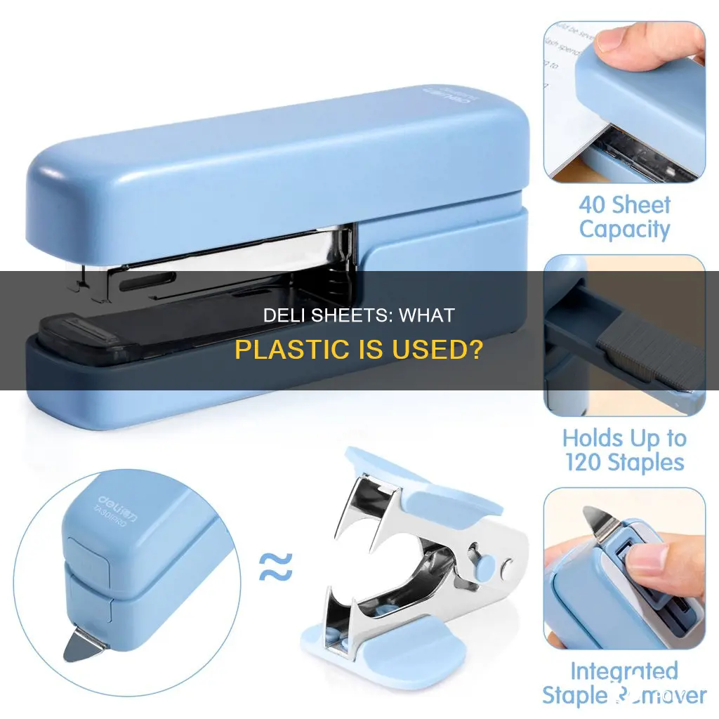 what plastic is a deli sheet