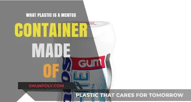 Unveiling the Mystery: What Plastic is a Mentos Container Made Of?