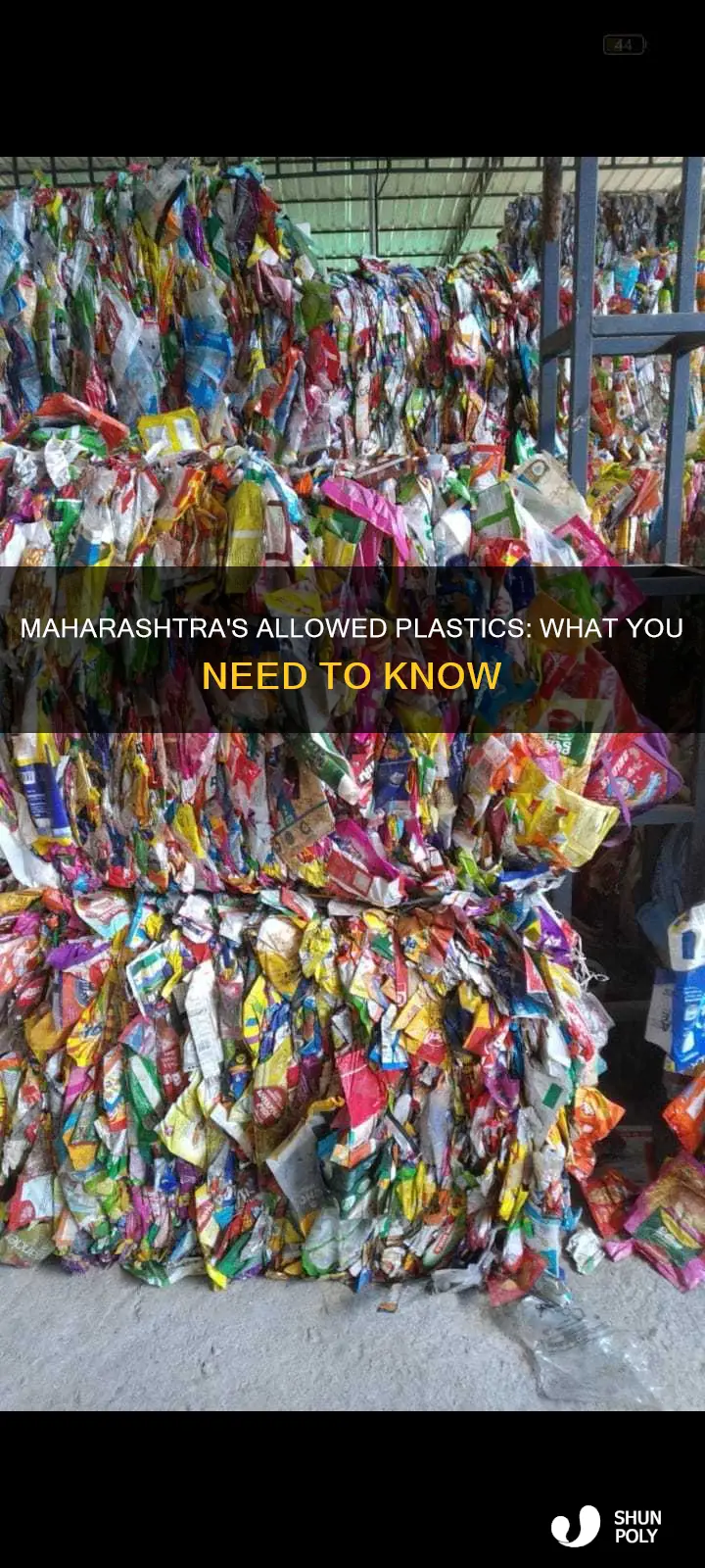 what plastic is allowed in maharashtra