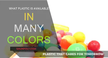Plastic Variety: Many Colors, One Material