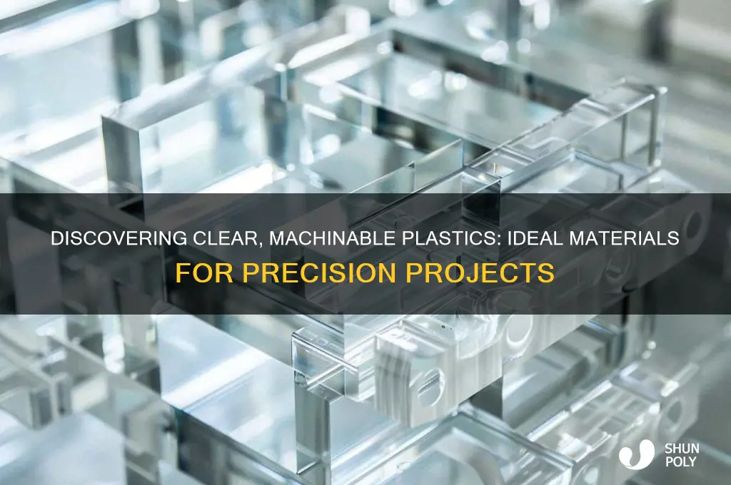 what plastic is clear and machinable