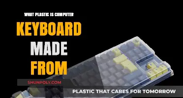 Unveiling the Plastic Composition of Computer Keyboards: A Material Breakdown