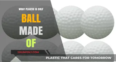 Unveiling the Surprising Plastic Composition of Modern Golf Balls