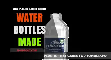 Ice Mountain Water Bottles: Unveiling the Plastic Material Composition