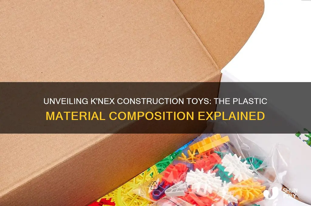 what plastic is knex made from