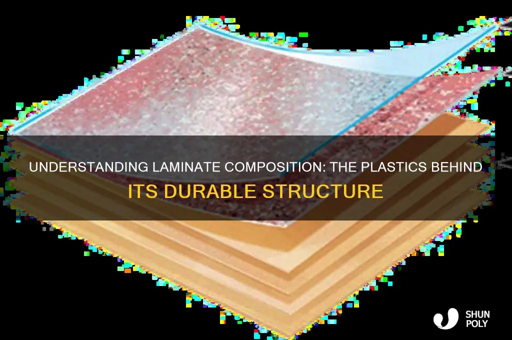 what plastic is laminate made of