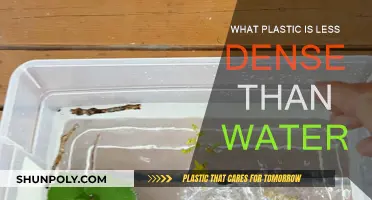 Plastic Density: Less Than Water?