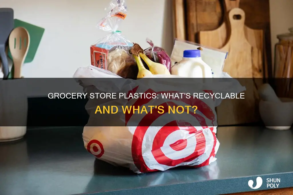 what plastic is recyclable at grocery stores