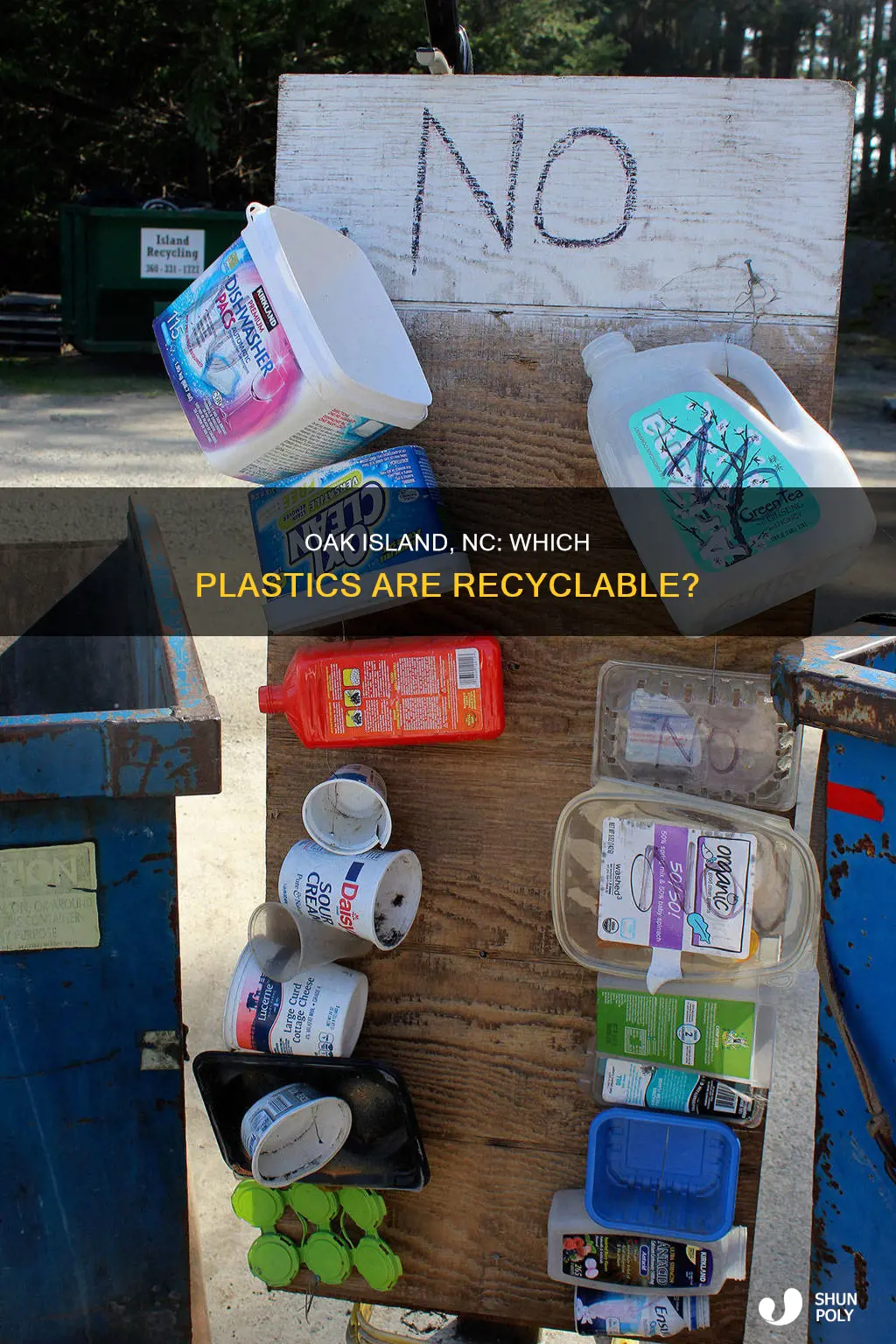 what plastic is recyclable oak island nc