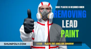 Plastic Sheeting Essential for Safe Lead Paint Removal