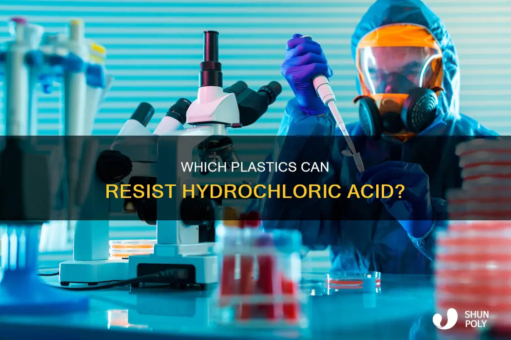 what plastic is resistant to hydrochloric acid