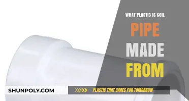 Understanding Soil Pipe Materials: The Type of Plastic Used