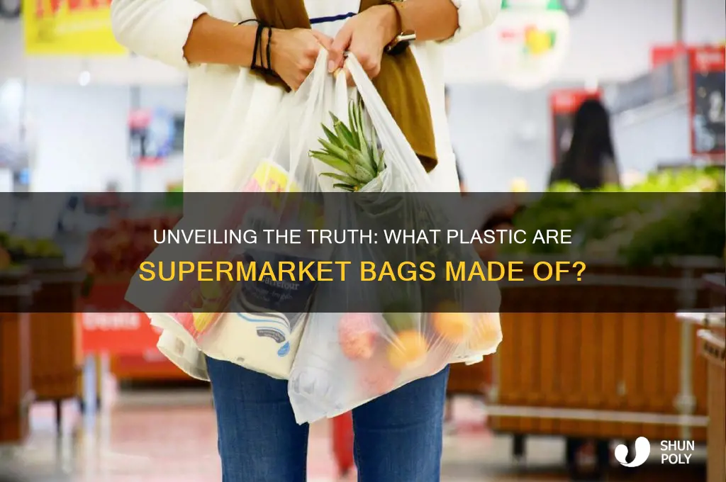 what plastic is supermarket bags