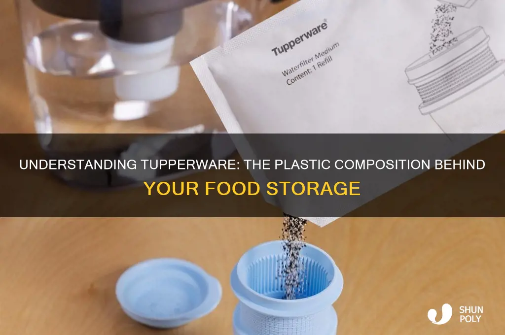 what plastic is tupperware made of