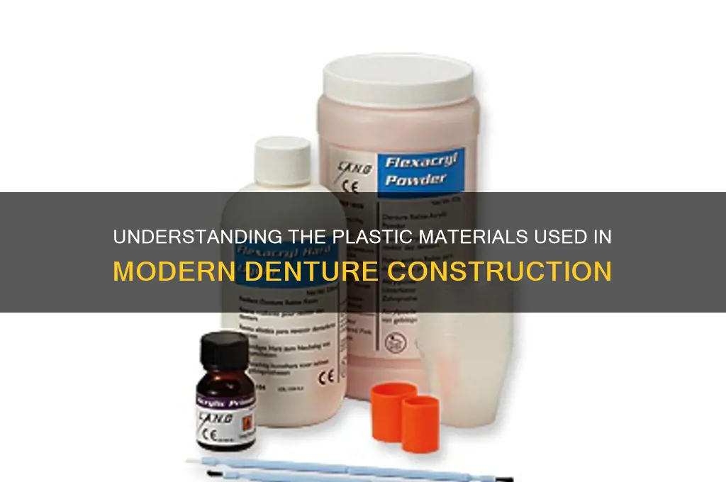 what plastic makes dentures