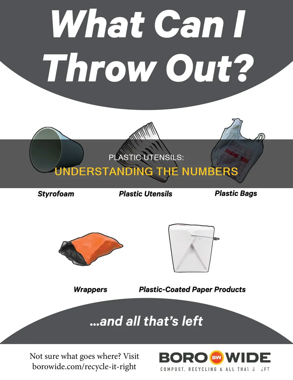 what plastic number are plastic utensils