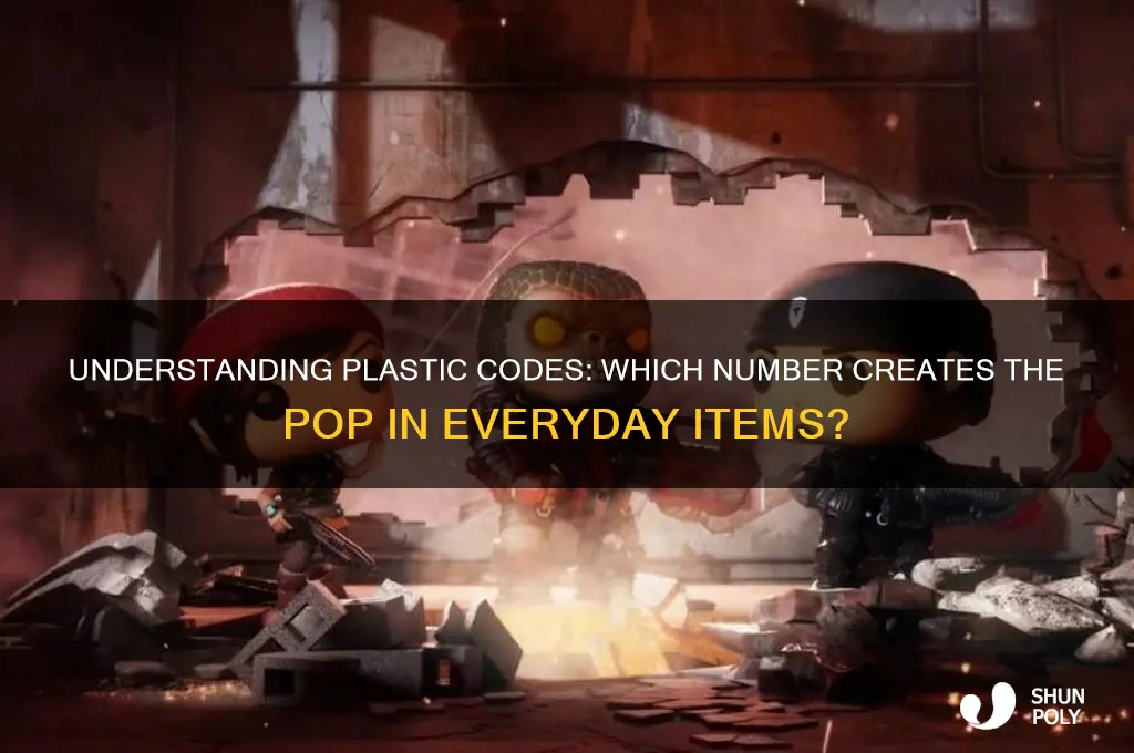 what plastic number makes the pop things