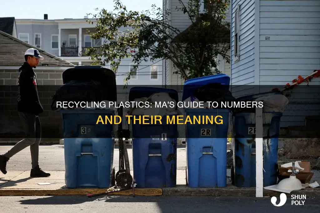 what plastic numbers are recyclable in ma