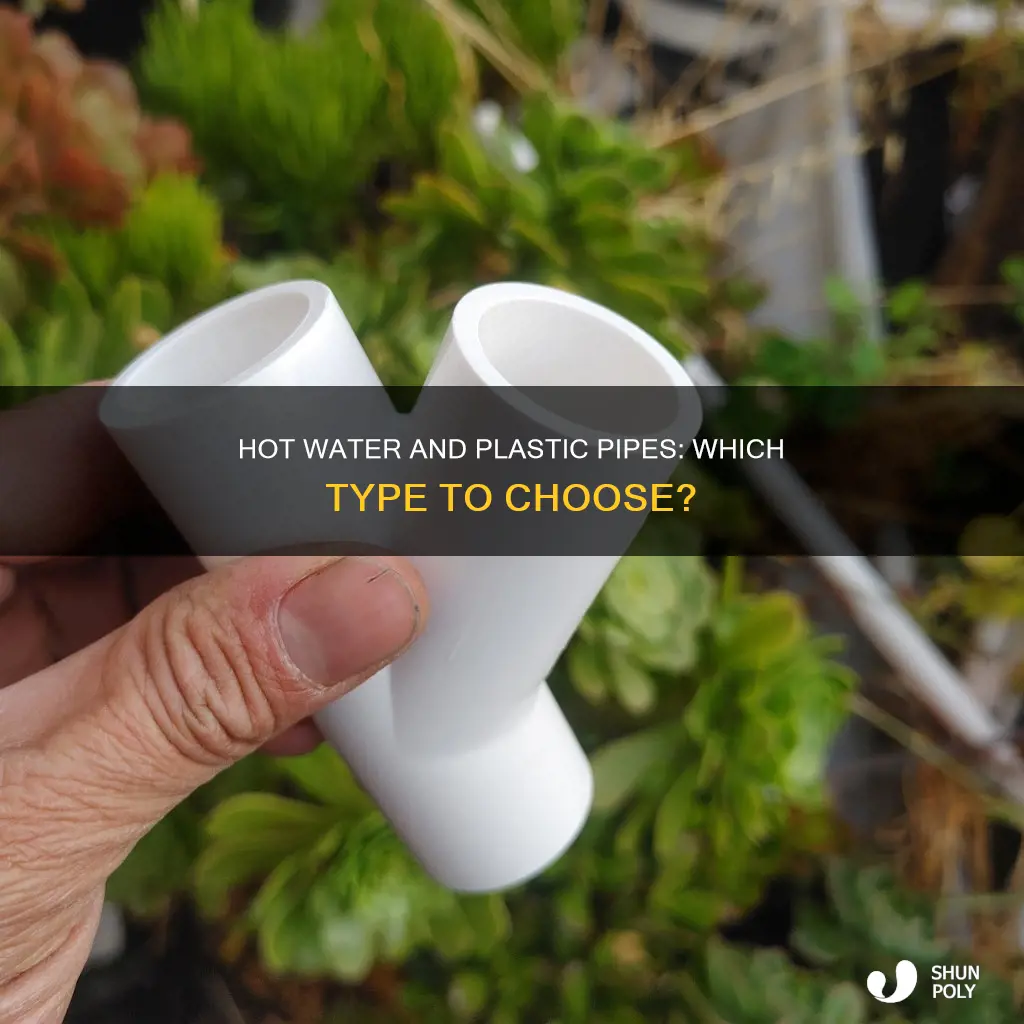 what plastic pipe for hot water