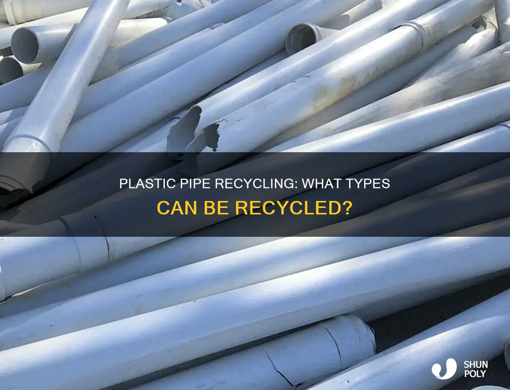 what plastic pipe is recyclable