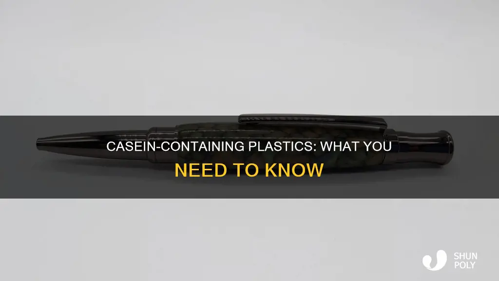 what plastic products have casein in them