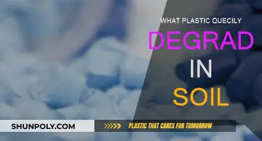 Plastic Degradation: What Quickly Breaks Down in Soil?