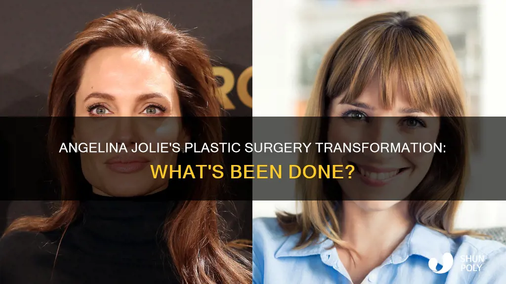 what plastic sugery has angelina jolie