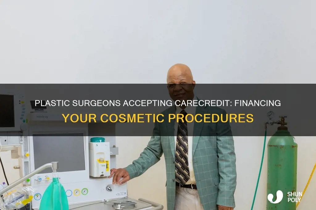 what plastic surgeons accept care credit