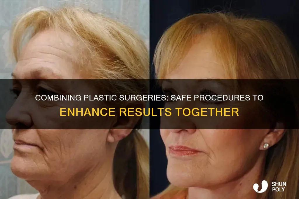 what plastic surgeries can be combined