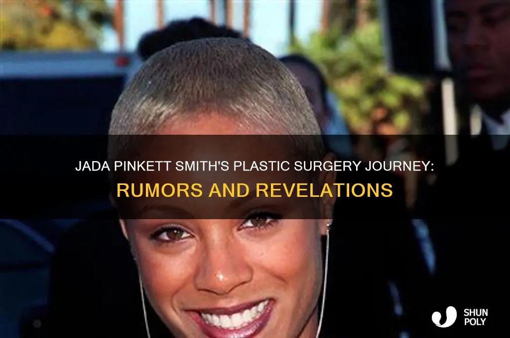 what plastic surgeries has jada pinkett had