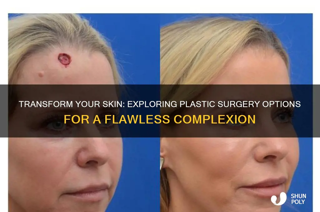 what plastic surgery can you get on your skin