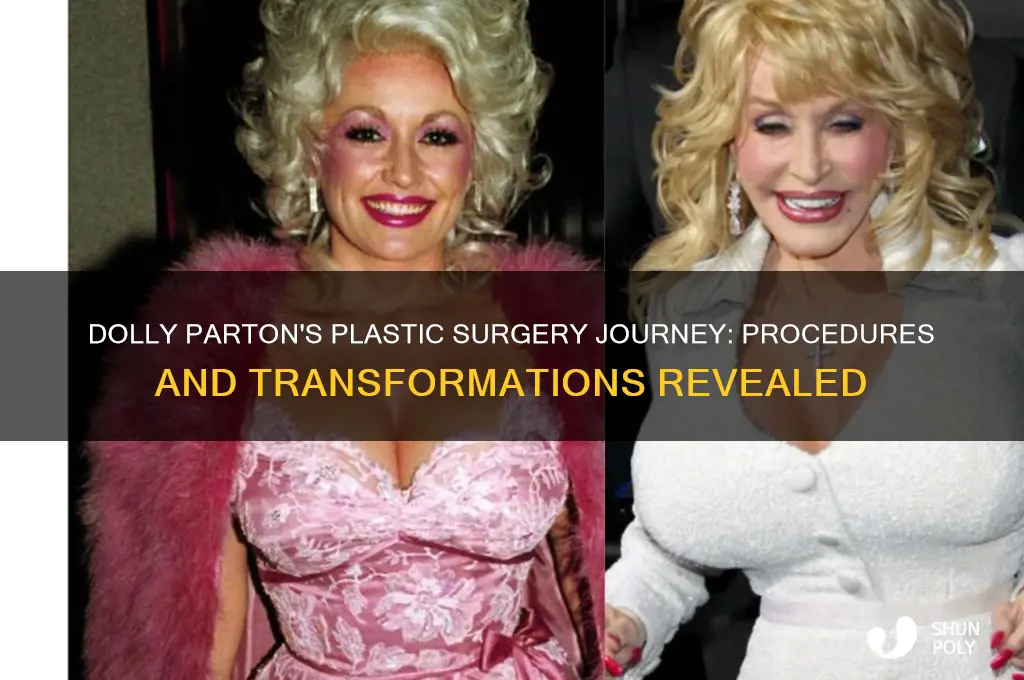 what plastic surgery did dolly parton get