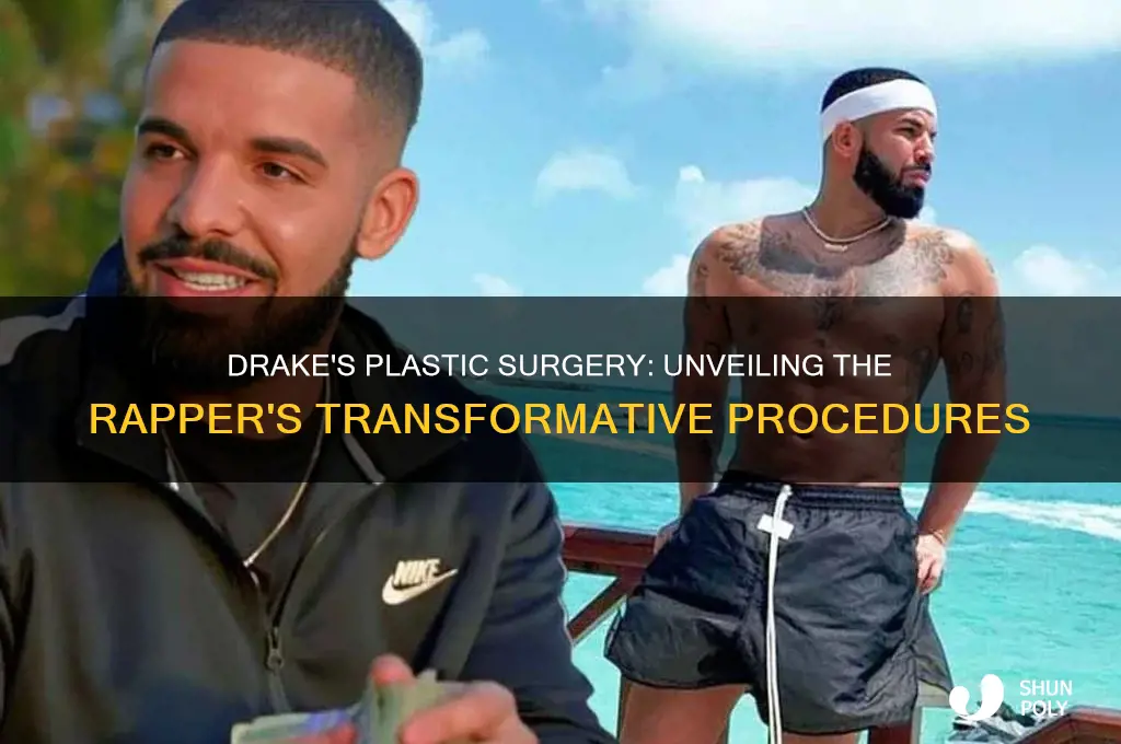 what plastic surgery did drake get
