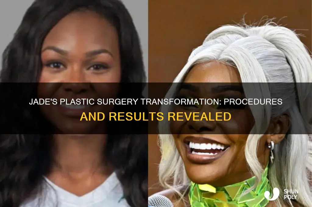 what plastic surgery did jade get