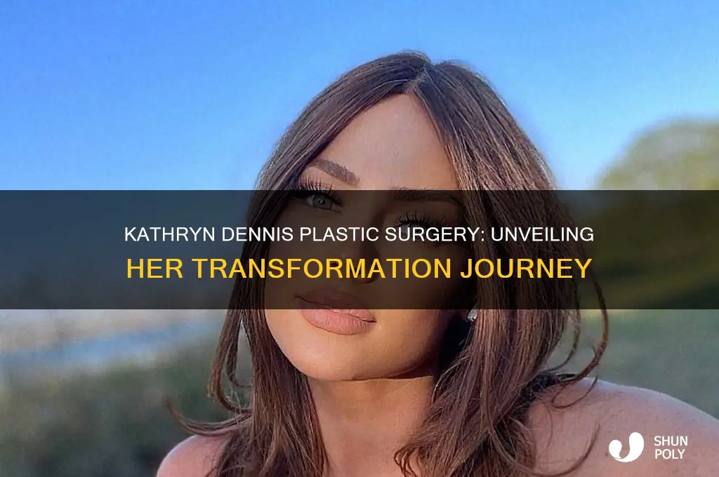 what plastic surgery did kathryn dennis get